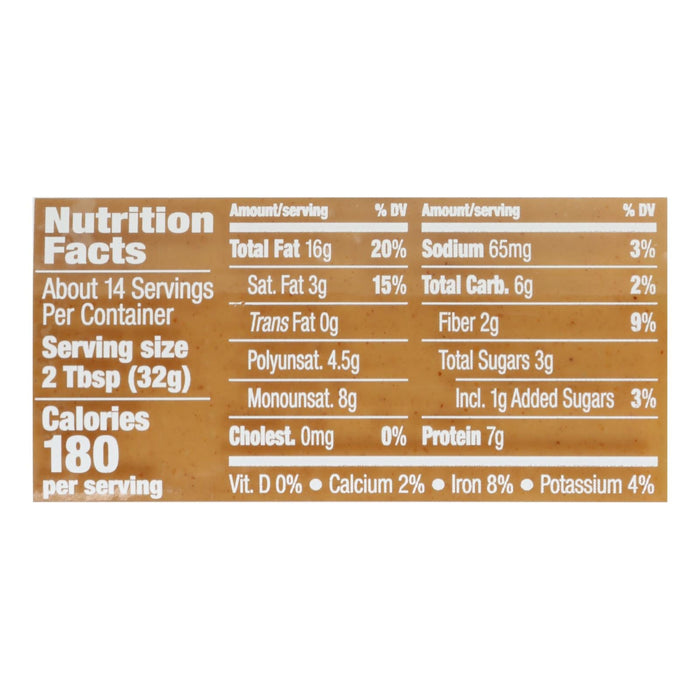 Maranatha Natural Foods Creamy Peanut Butter, No Stir, With Salt, 16 Oz - 6 Pack