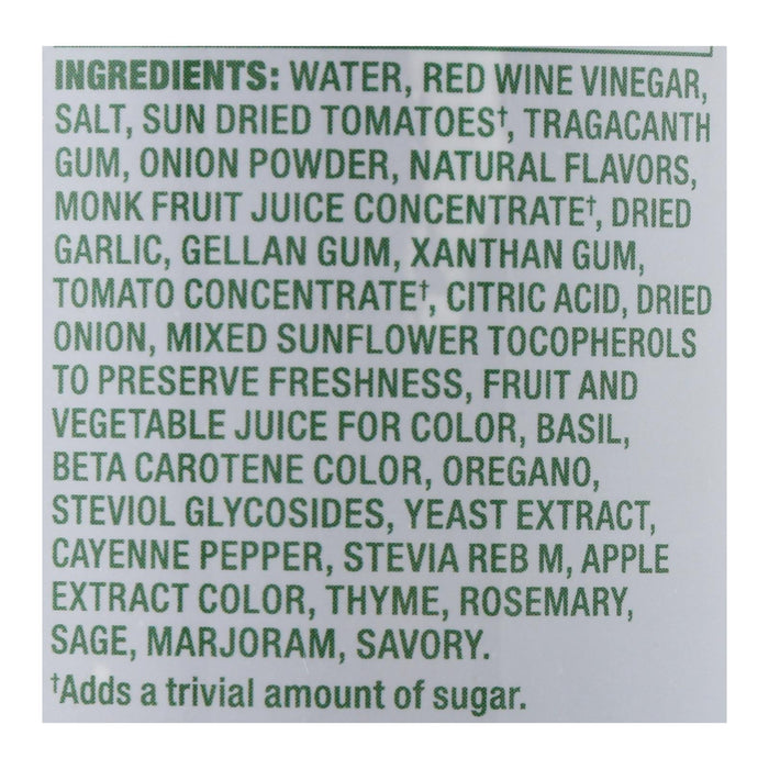 Walden Farms Italian Dressing with Sun-Dried Tomato - Pack of 6 - 12 fl oz - Sugar-Free & Calorie-Free