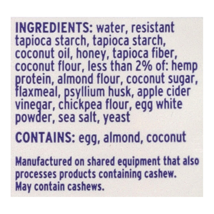 Base Culture Simply Bread - Hint of Honey - 6 x 15 oz Loaves - Gluten-Free & Grain-Free