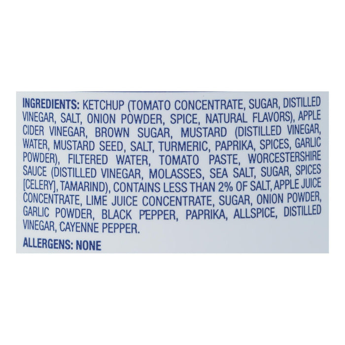 Lillie's Q Carolina BBQ Sauce - Pack of 6 (20 oz ) - Tangy Vinegar BBQ Sauce