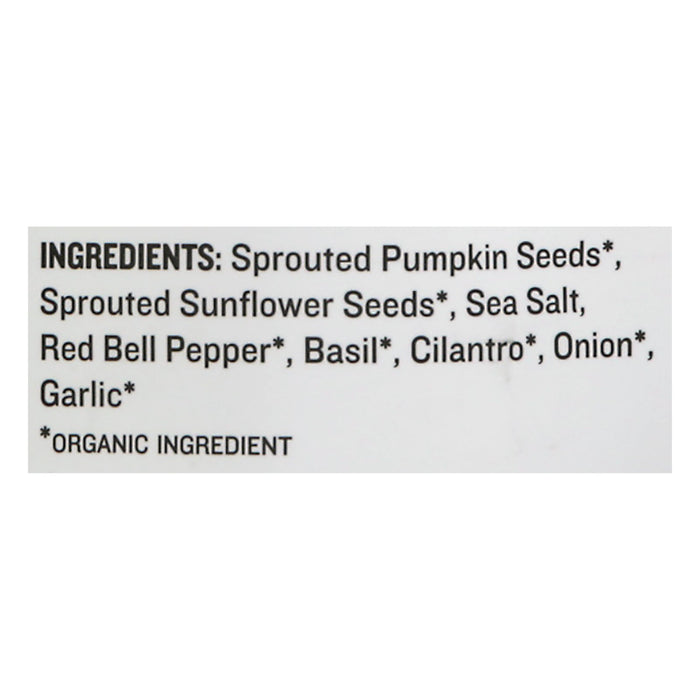 Go Raw Sprouted Sunflower Seeds, Italian Herb Flavor, 6 Bags of 4 oz Each