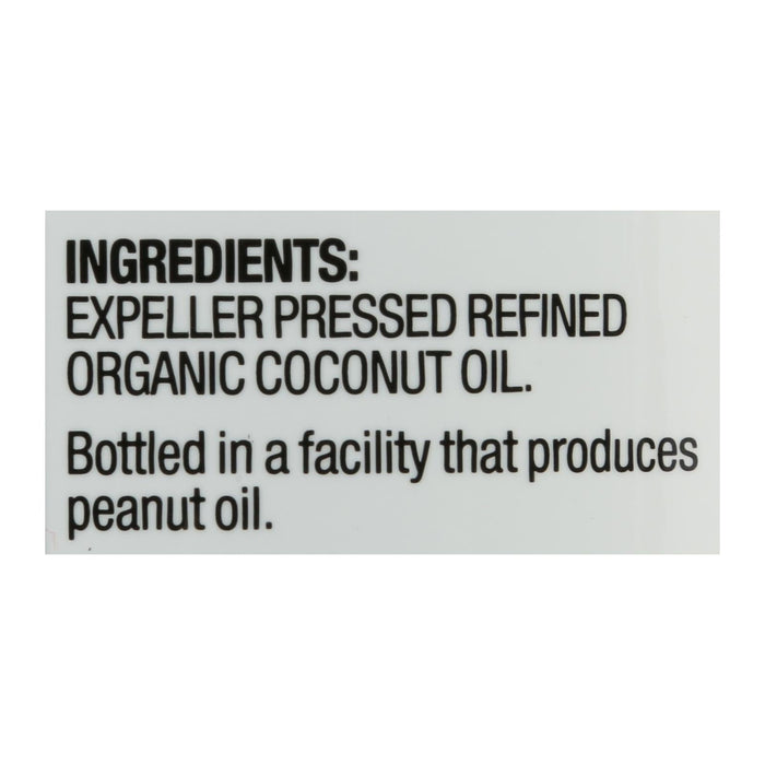 Spectrum Naturals Organic Refined Coconut Oil, 14 Fl Oz, Pack of 6