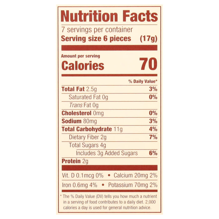 Better With Buckwheat Crisps - Cranberry Almond - 10 x 4 oz - Gluten-Free Snack Crisps