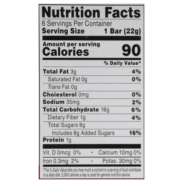 Blake's Seed Based Crispy Treat Birthday Cake, Pack of 6 (6 x 0.78 Oz) - Gluten-Free, Allergy-Friendly Snack