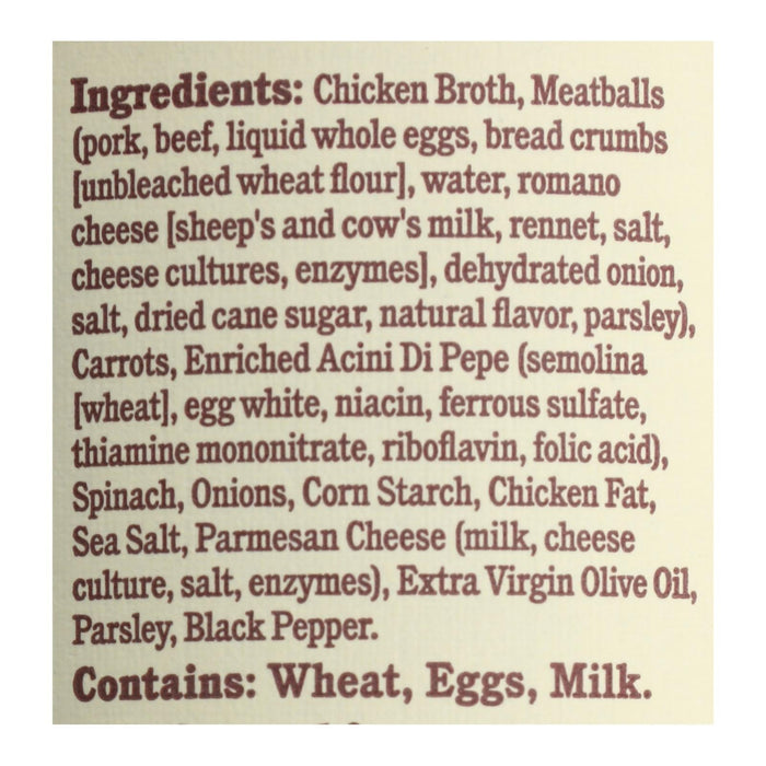 Rao's Italian Wedding Soup - Pack of 6 (16 oz ) - Authentic Homemade Taste