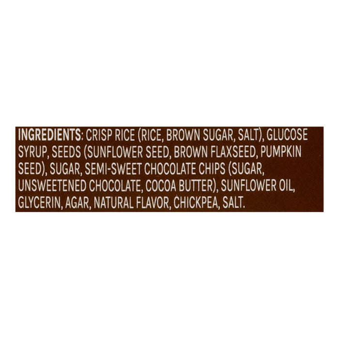 Blake's Seed Based Crispy Treat Choco Chip - Pack of 6 - 6/.78 Oz - Gluten-Free & Allergen-Friendly