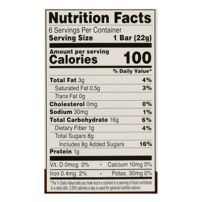 Blake's Seed Based Crispy Treat Choco Chip - Pack of 6 - 6/.78 Oz - Gluten-Free & Allergen-Friendly