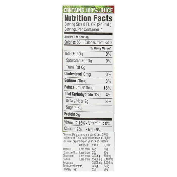 R.W. Knudsen Family, Organic Very Veggie Low Sodium Juice, Case Of 6, 32 fl oz