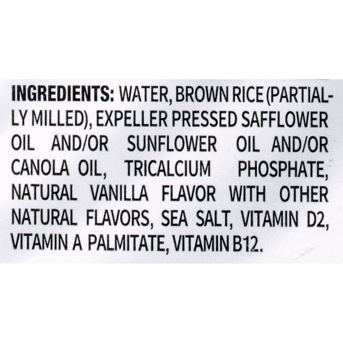 Sunrich Naturals Rice Enrich Non-Dairy Drink - 32 oz (Pack of 6) - Vegan & Gluten-Free
