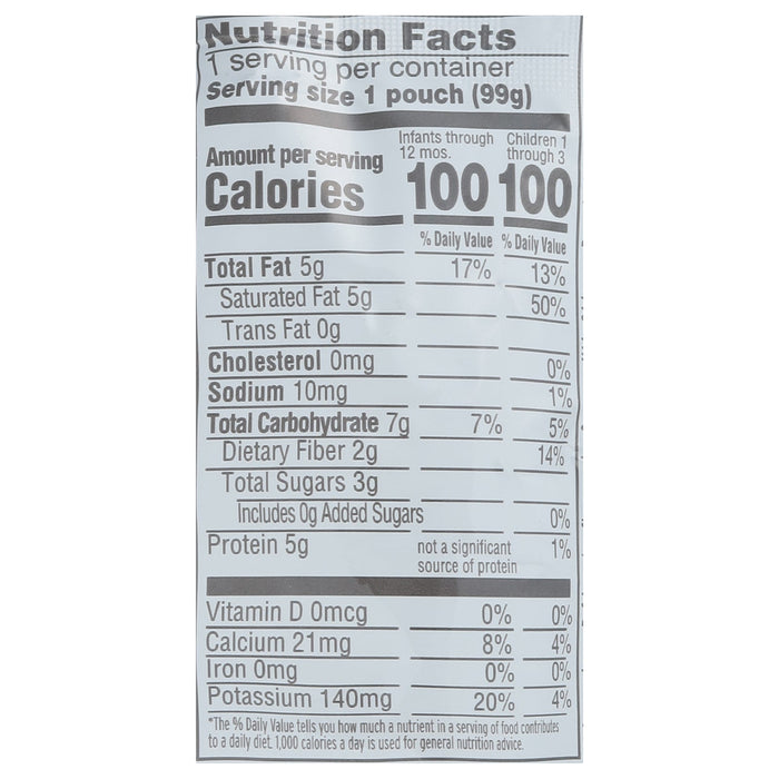 Serenity Kids Smoothie Organic Berry Butternut Squash, 6-Pack of 3.5 oz Pouches