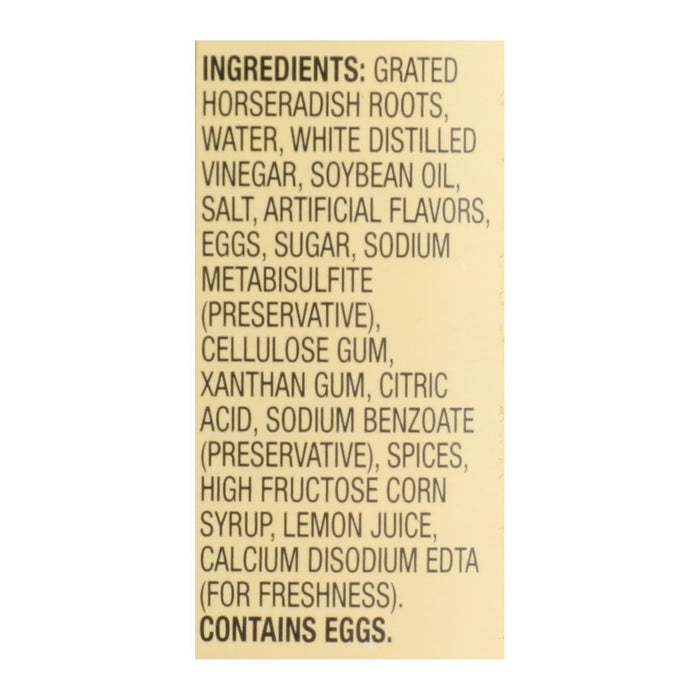 Reese Horseradish, Prepared, Pack of 6 (6.5 Oz ) - Zesty Flavor