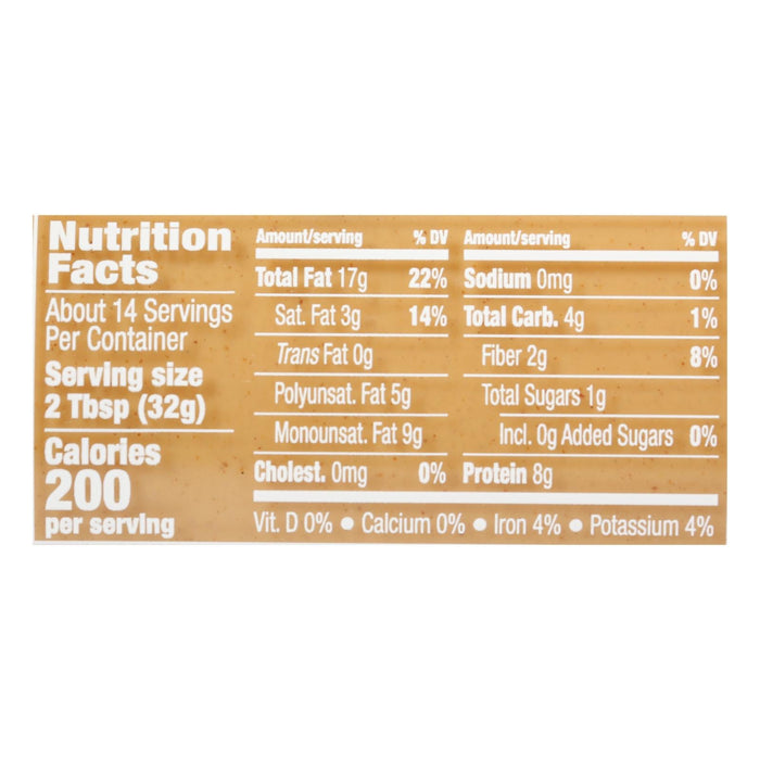 Maranatha Organic Creamy Peanut Butter, No Stir, 16 oz Jars, Pack of 6