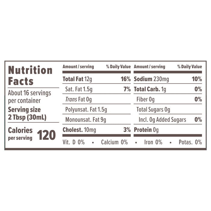 Primal Kitchen Ranch Dressing with Avocado Oil (Pack of 6) 16 oz