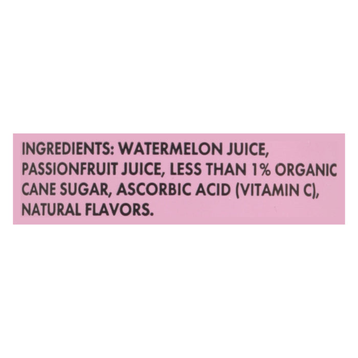 Mela Water Watermelon Passion Fruit - 12 x 16.9 fl oz - Hydrating Electrolyte Drink