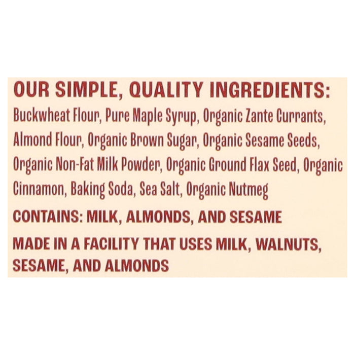 Better With Buckwheat Crisps Cinnamon Maple (Pack of 10) - 3.7 Oz - Gluten-Free & Nut-Free