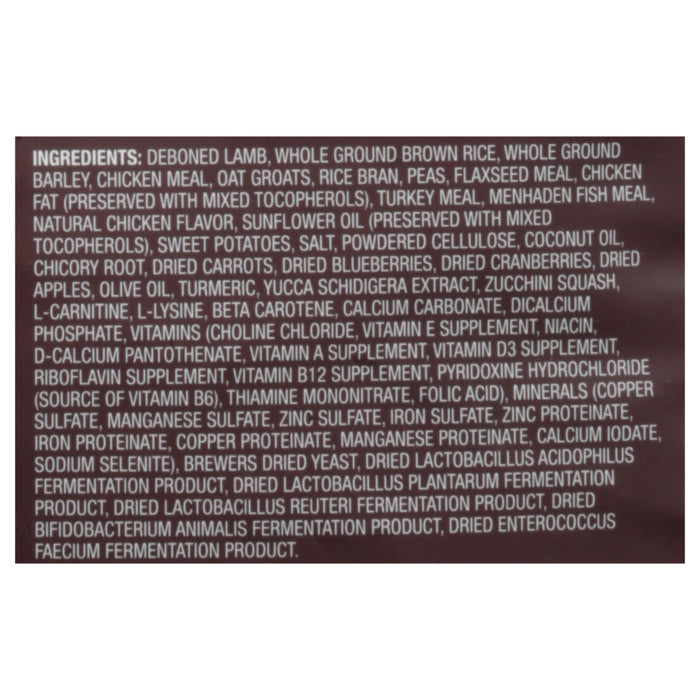 Wild Harvest Lamb & Brown Rice Dry Dog Food - 4 lbs - Pack of 4