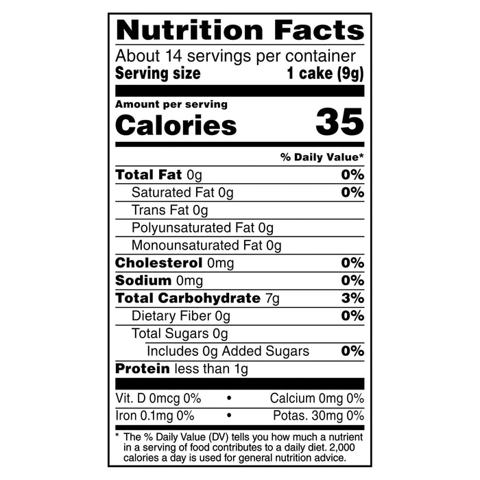 Mother's Rice Cakes - Plain, Sodium Free - (Pack of 12) 4.47 oz Each
