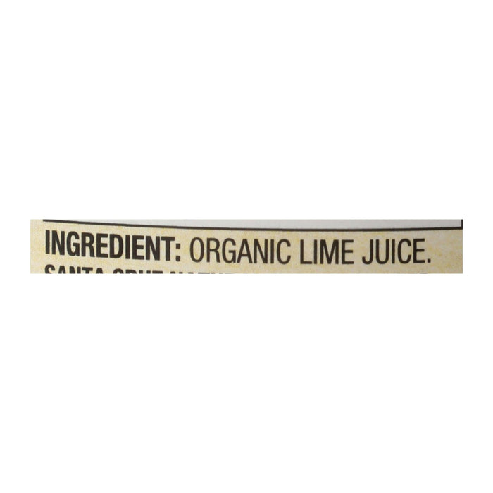 Santa Cruz Organic Lime Juice, 16 fl oz (Pack of 8)