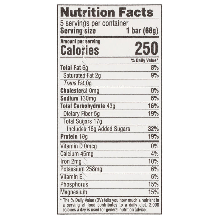 Clif Bar Energy Bar, Chocolate Chip, 9 Count, 2.4 oz Each