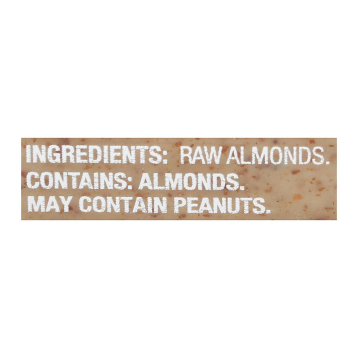 Maranatha Natural Foods Raw Almond Butter Creamy No Salt, 16 oz  (Pack of 6)