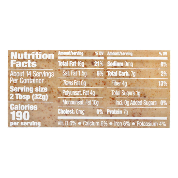 Maranatha Natural Foods Raw Almond Butter Creamy No Salt, 16 oz  (Pack of 6)