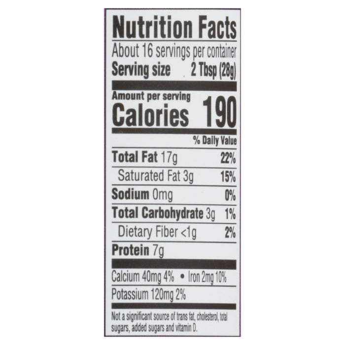 Wild Harvest Tahini - 12 x 16 oz - Creamy & Organic Sesame Seed Paste