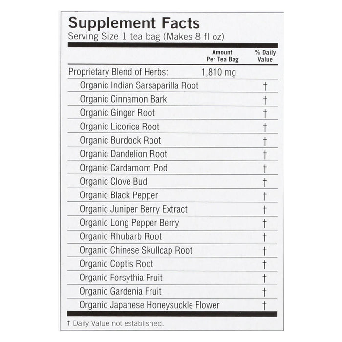 Yogi Detox Tea - Caffeine Free - 16 Tea Bags