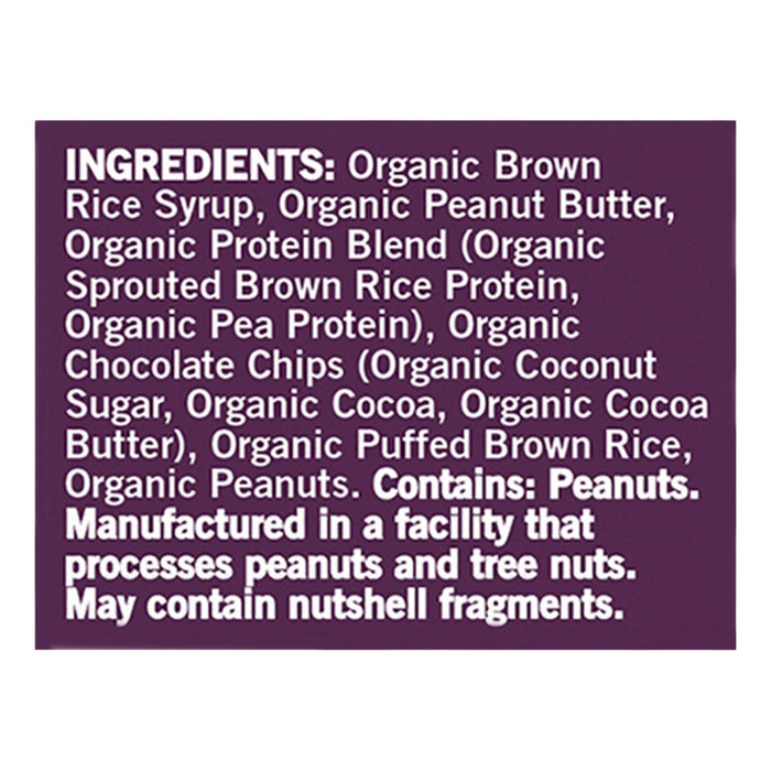 GoMacro Mini Peanut Butter Chocolate Chip Organic Bars - 8 Count - 7.2 Oz