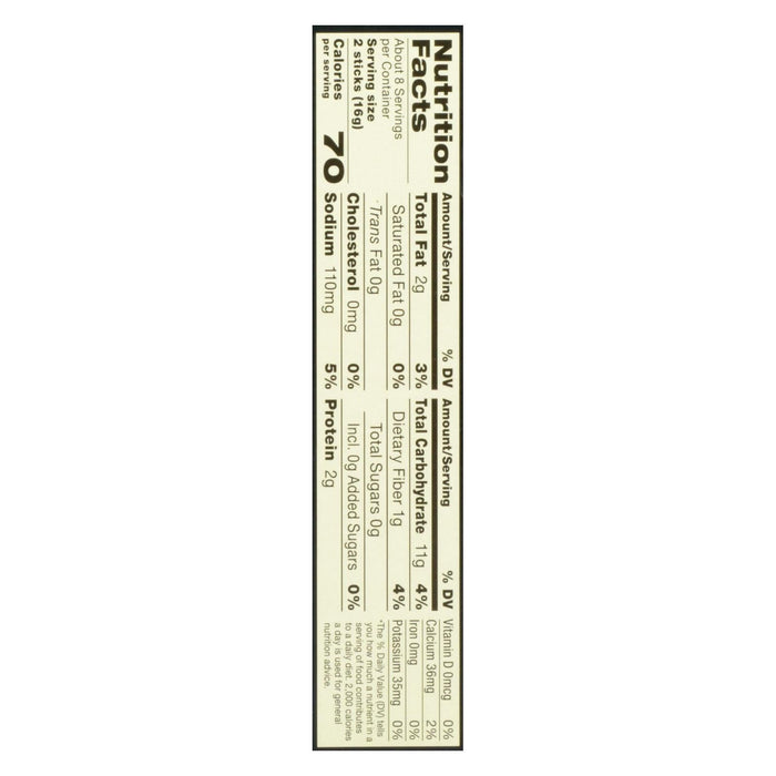 Alessi Sesame Breadsticks - 4.4 Oz - Pack of 6 - Italian Gourmet Snack