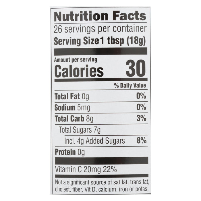 Crofter's Pomegranate Premium Fruit Spread, Pack of 6 - 16.5 Oz