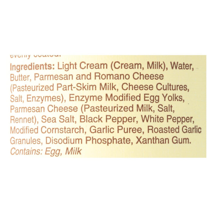 Rao's Roasted Garlic Alfredo Sauce - 6 x 15 oz  - Authentic Italian Flavor