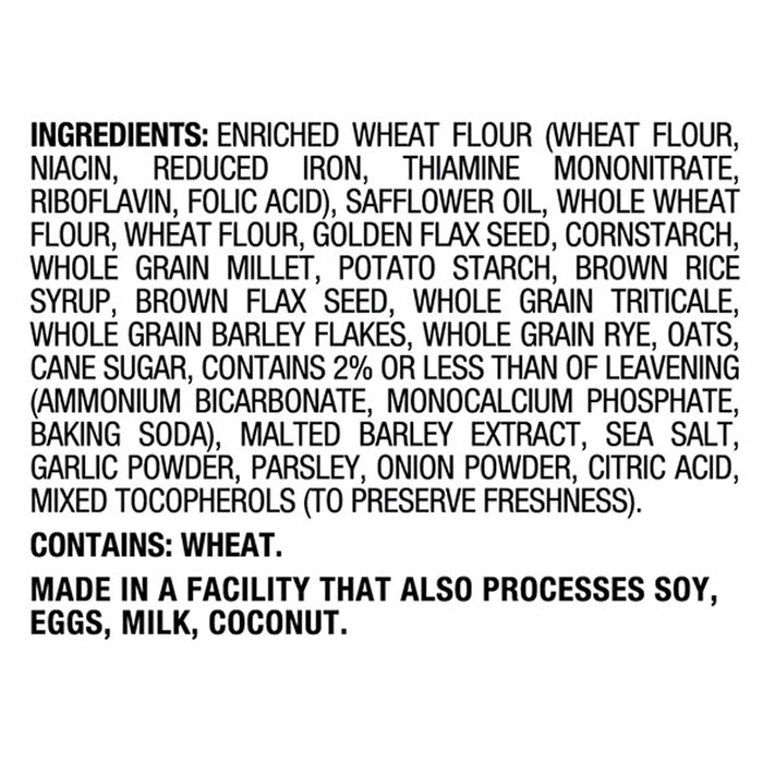 Back to Nature Multigrain Flatbread Crackers - 5 oz, 6 Count