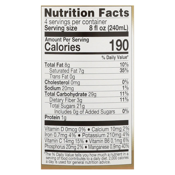 Lakewood Organic Pineapple Coconut Juice (32 Fl Oz, Pack of 6) - Natural Hydration & Tropical Flavor