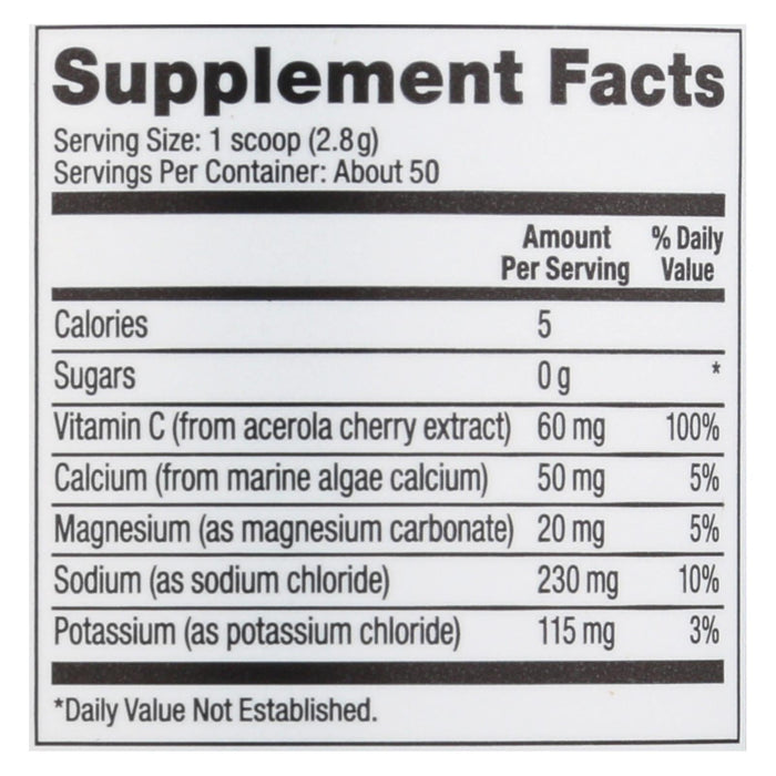 Vega Sport Hydrator Lemon Lime - 4.9 Oz - Electrolyte Powder Drink Mix