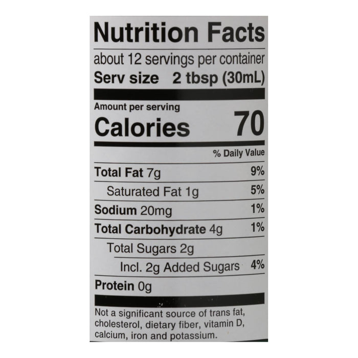 Bragg Organic Vinaigrette Dressing (12 Oz, 6-Pack) - Healthy Salad Dressing