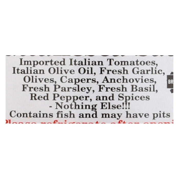 Michael's Of Brooklyn Puttanesca Sauce - 32 Oz - Pack of 6 - Authentic Italian Tomato Sauce