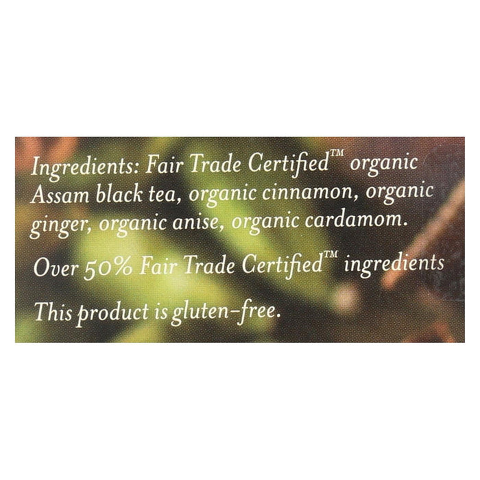 Numi Organic Golden Chai Black Tea Bags - 18 Count