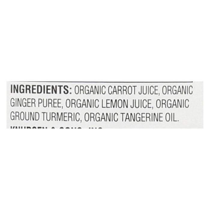 R.W. Knudsen Organic Carrot Ginger Turmeric Juice, 32 fl oz - 6-Pack