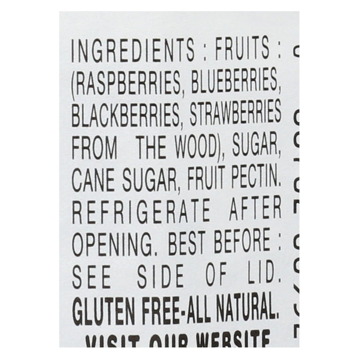 Bonne Maman Mixed Berry Preserves (Pack of 6) - 13 oz  - All Natural Fruit Spread