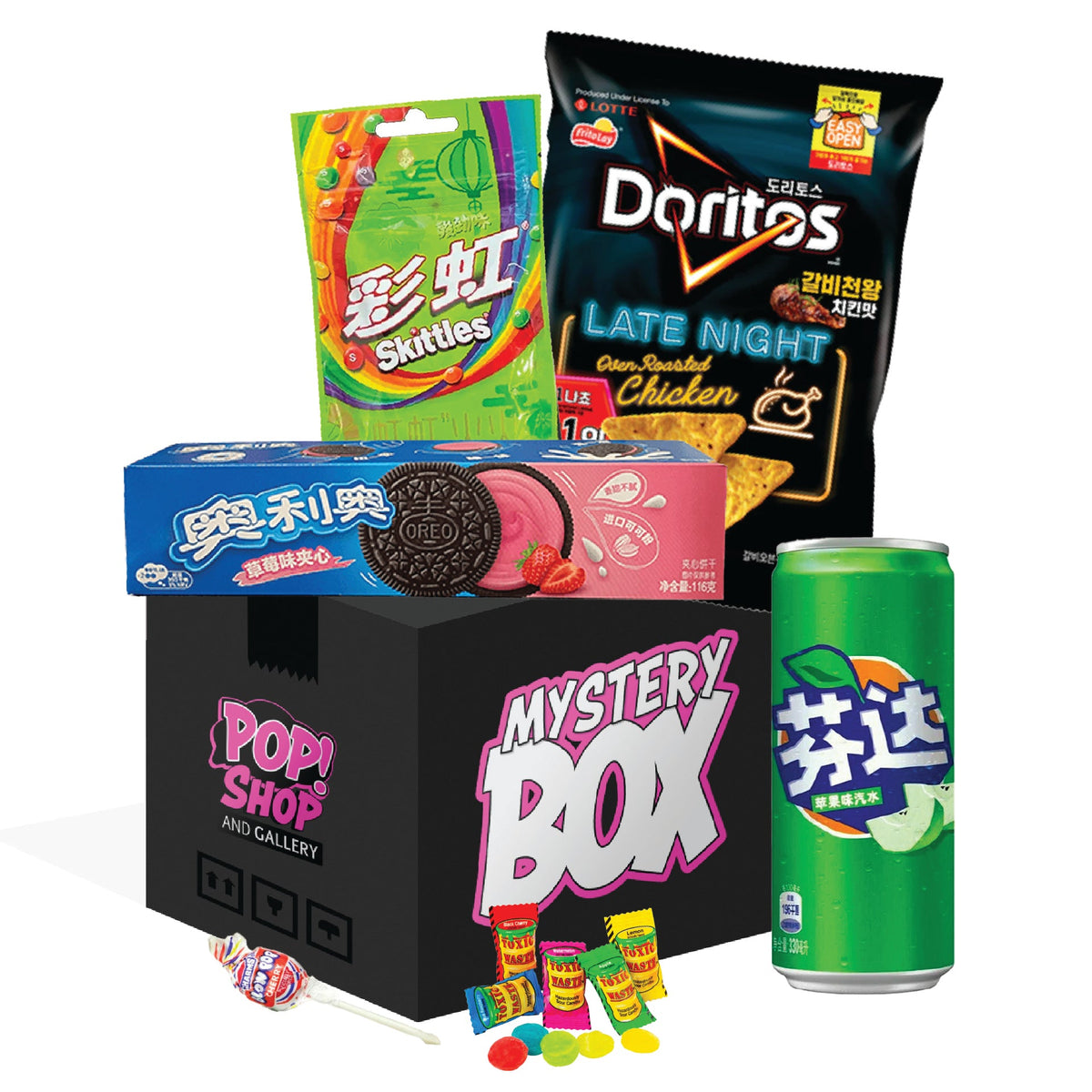 $25 Small Snack and Soda Mystery Box — Specialty Food Source