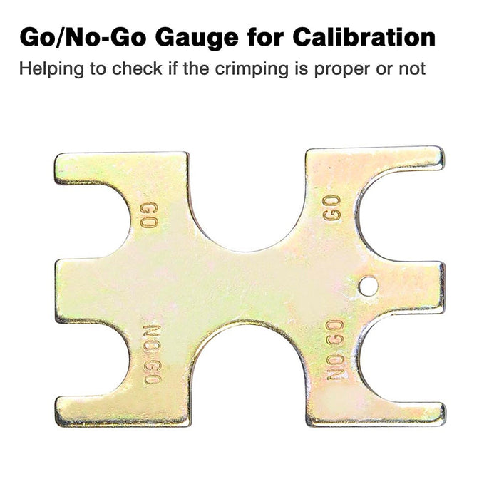 Yescom 1/2" Copper Pex Crimp Tool Ring Crimper w/ Gauge