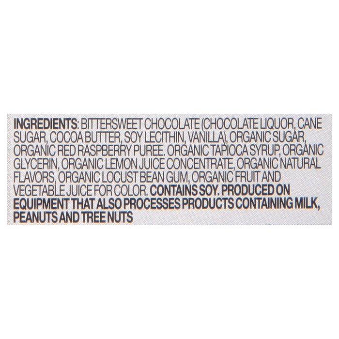 Endangered Species Dark Chocolate Raspberry Filled Bars - 3 oz - 12 Count