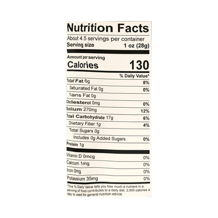 Pipcorn Twists Sea Salt - 12 x 4.5 Oz - Crispy Baked Corn Snack