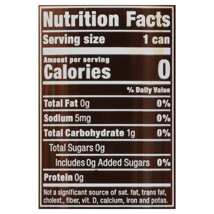 Nixie Sparkling Water Organic Root Beer - Zero Sugar - 12 fl oz  (12 Pack)