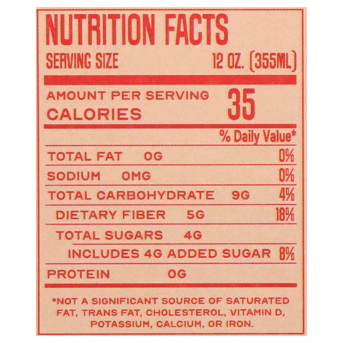 Mayawell Prebiotic Soda - Strawberry Ginger - 6 x 12 fl oz