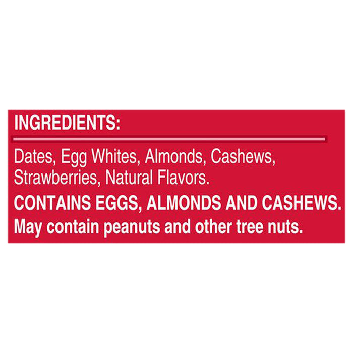 RXBAR Protein Bar - Strawberry - 1.83 Oz Bars, 12 Count - Real Food Protein