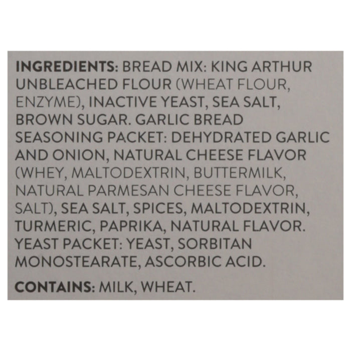 King Arthur Garlic Bread Mix Kit (Pack of 6) - 15.25 oz Each