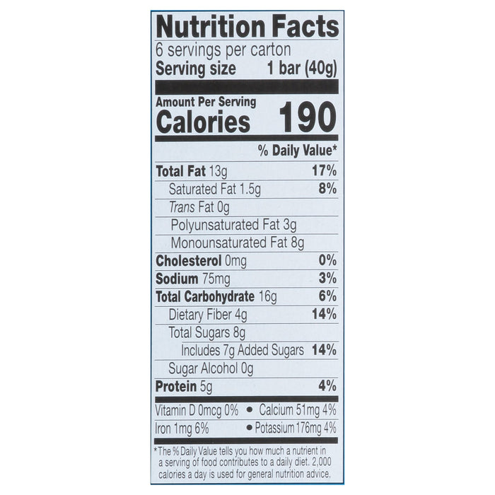 Kind Bar Chocolate Brownie Almond Square Snack Bar, 8 Bars - 1.4 oz Each