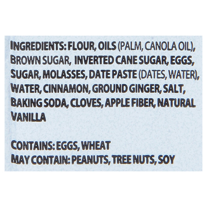 Matt's Cookies Gingerbread Cookies - 6 x 10.5 oz - Festive Holiday Treat