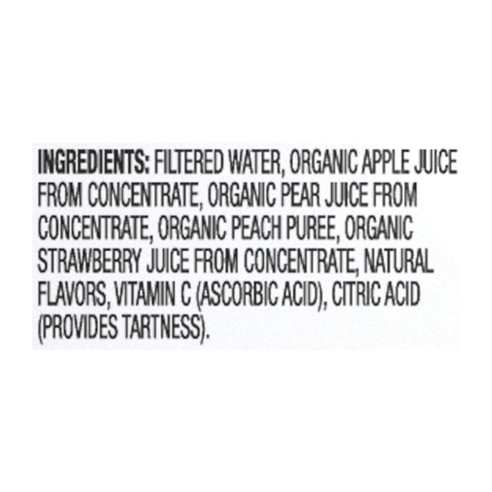 Honest Kids Organic Juice Drink, Appley Ever After, 5.46 fl oz, Pack of 8